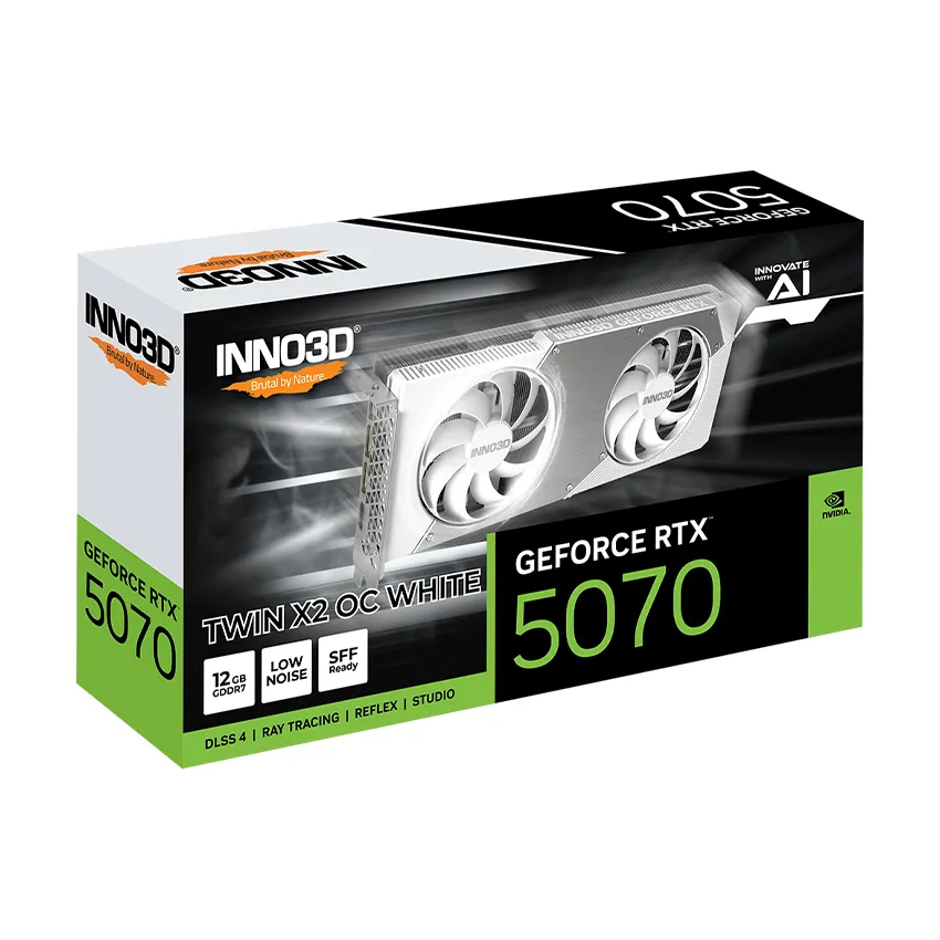 Card Màn Hình INNO3D RTX 5070 TWIN X2 OC WHITE